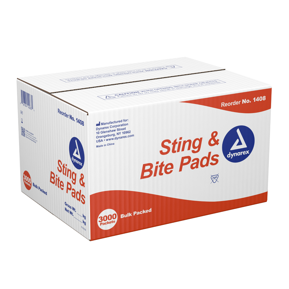 Sting &Amp; Bite Pad, Bulk Pack