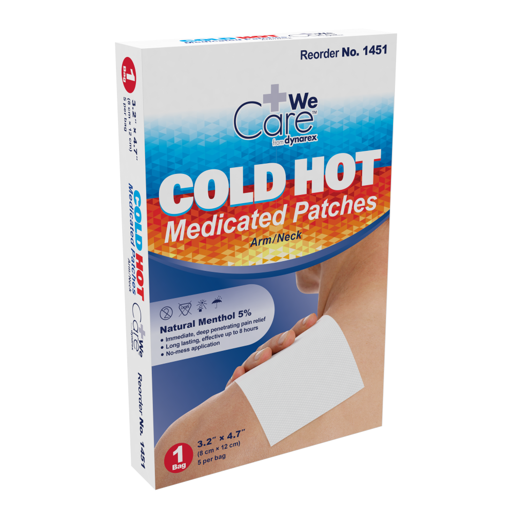 Cold Hot Medicated Patches, Arm Neck