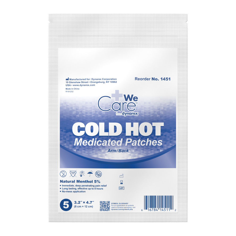 Cold Hot Medicated Patches, Arm Neck