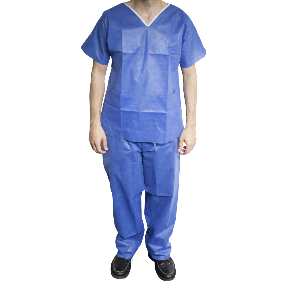 Disposable Scrub Pants, Elastic Waist