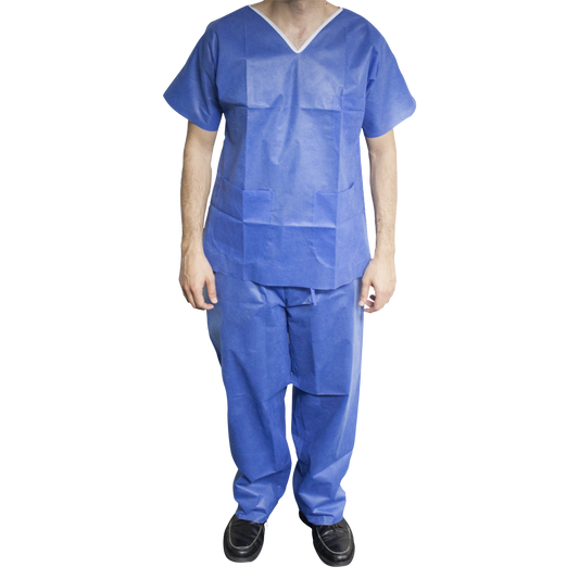 Disposable Scrub Pants, Elastic Waist