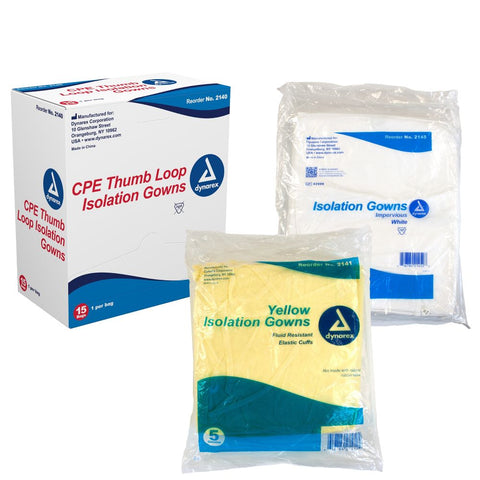CPE/Thumb Loop Isolation Gowns