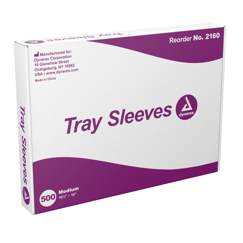 Medium Dynarex Tray Sleeves - DMG Medical Supply