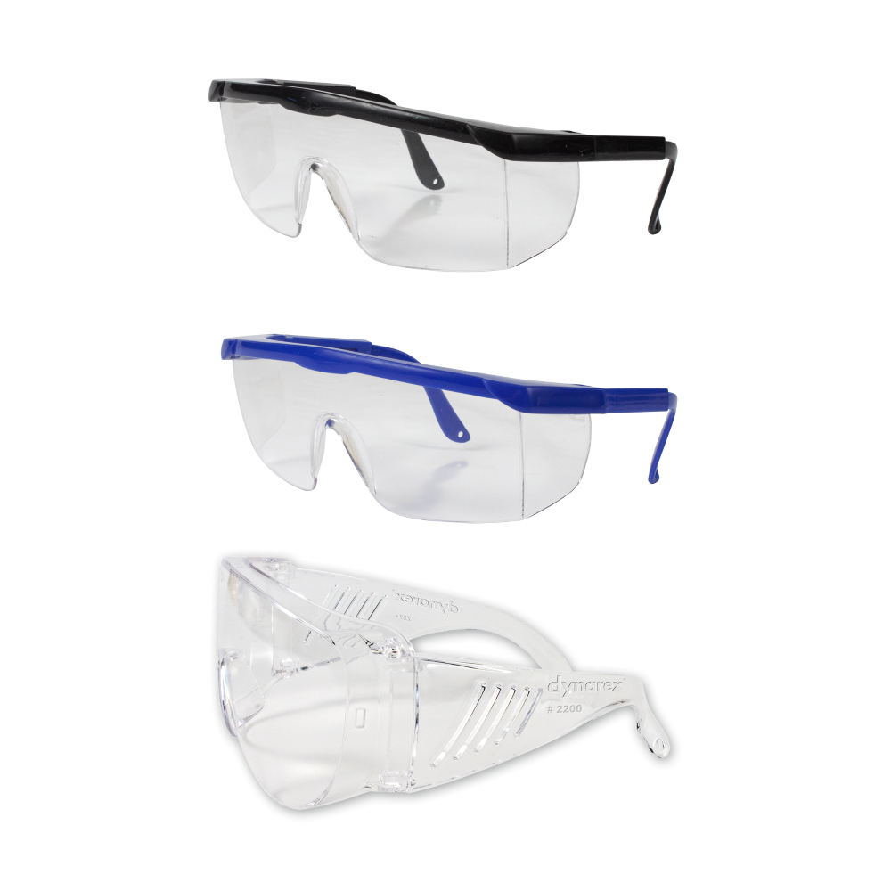 Protective Eyewear - Blue, Black