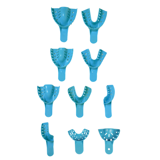 Dental Impression Trays in small, medium, and large sizes