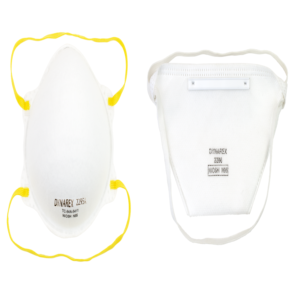 N95 Particulate Respirator Mask - Flat, Molded