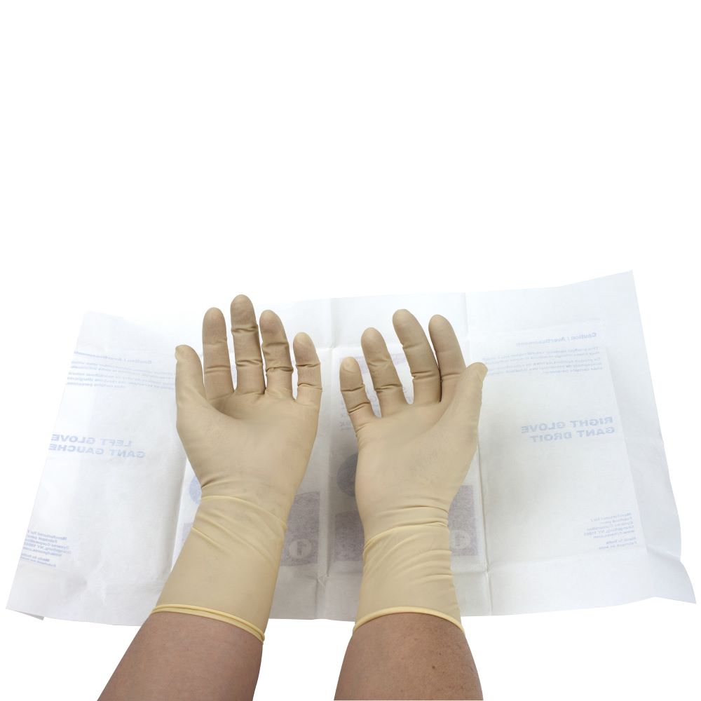 Sterile Latex Surgical Glove-Powder-Free, Size 7.5