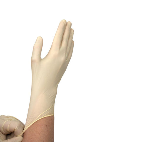 Sterile Latex Examination Glove-Powder Free - Pairs (Size M)