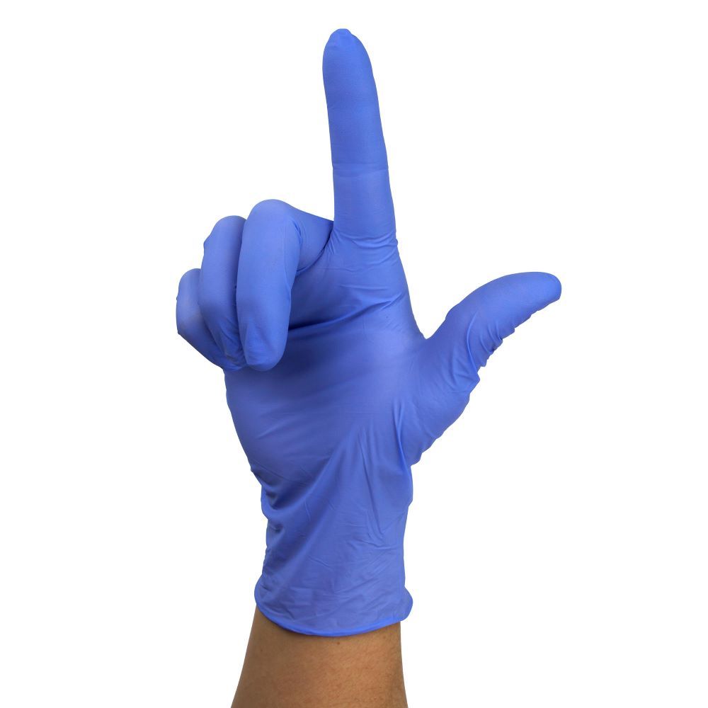 DynaPlus? Nitrile Exam Gloves- Powder-Free