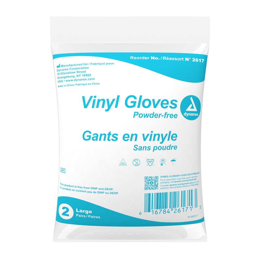 Vinyl Gloves in a Bags