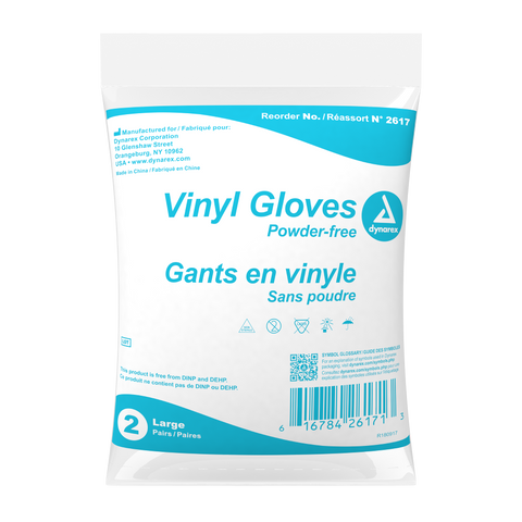 Vinyl Gloves in a Bags