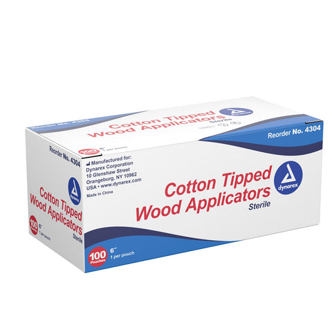 Cotton Tip Applicators in Sealed Vial 3"