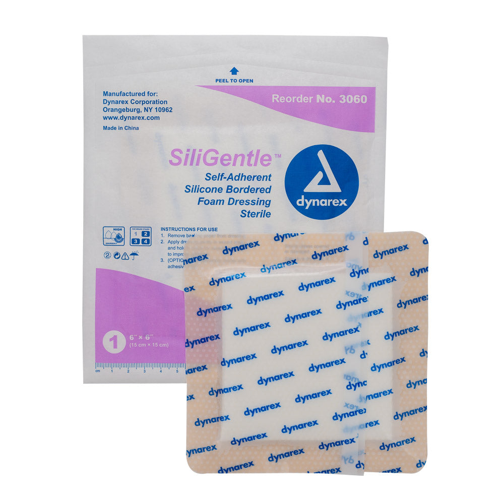 SiliGentle™ Non-Adhesive Silicone Foam Dressings
