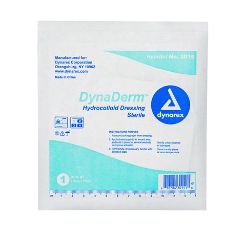 DynaDerm? Hydrocolloid Foam - 4"x4"
