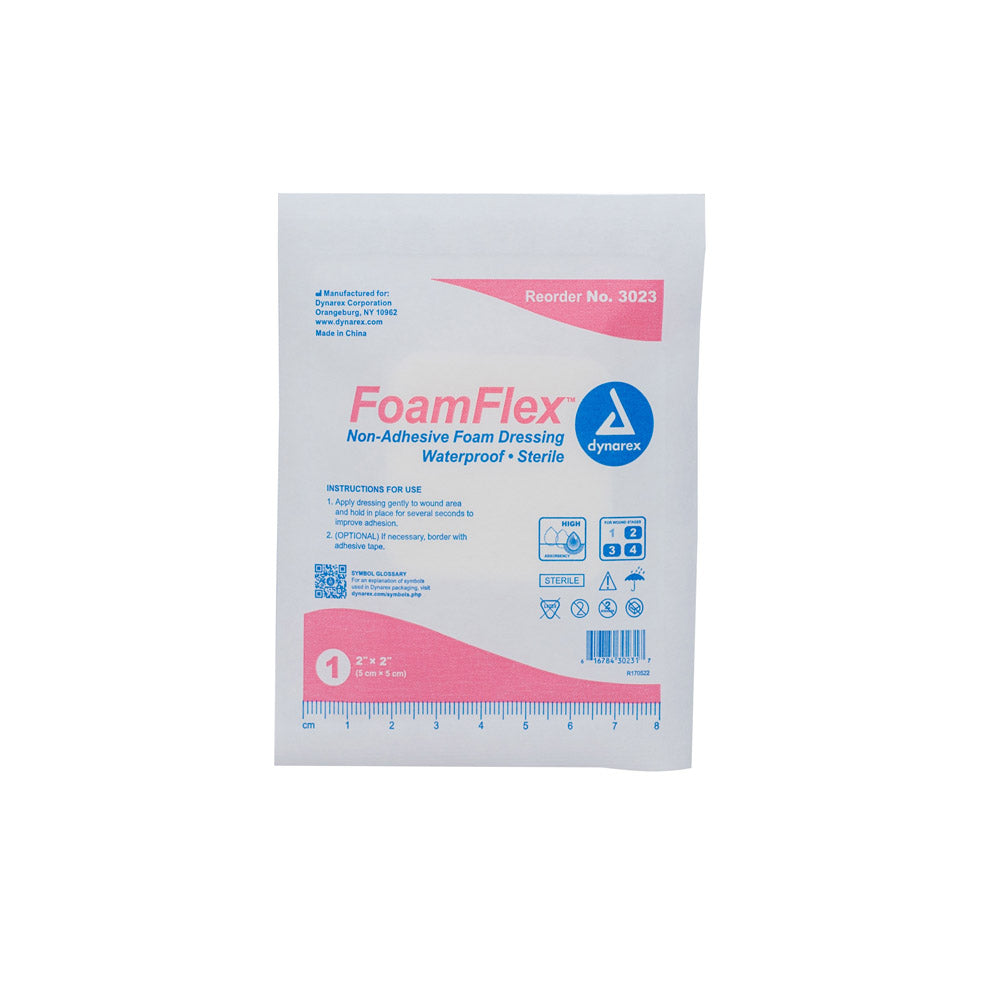 FoamFlex? Non-Adhesive Waterproof Foam Dressing