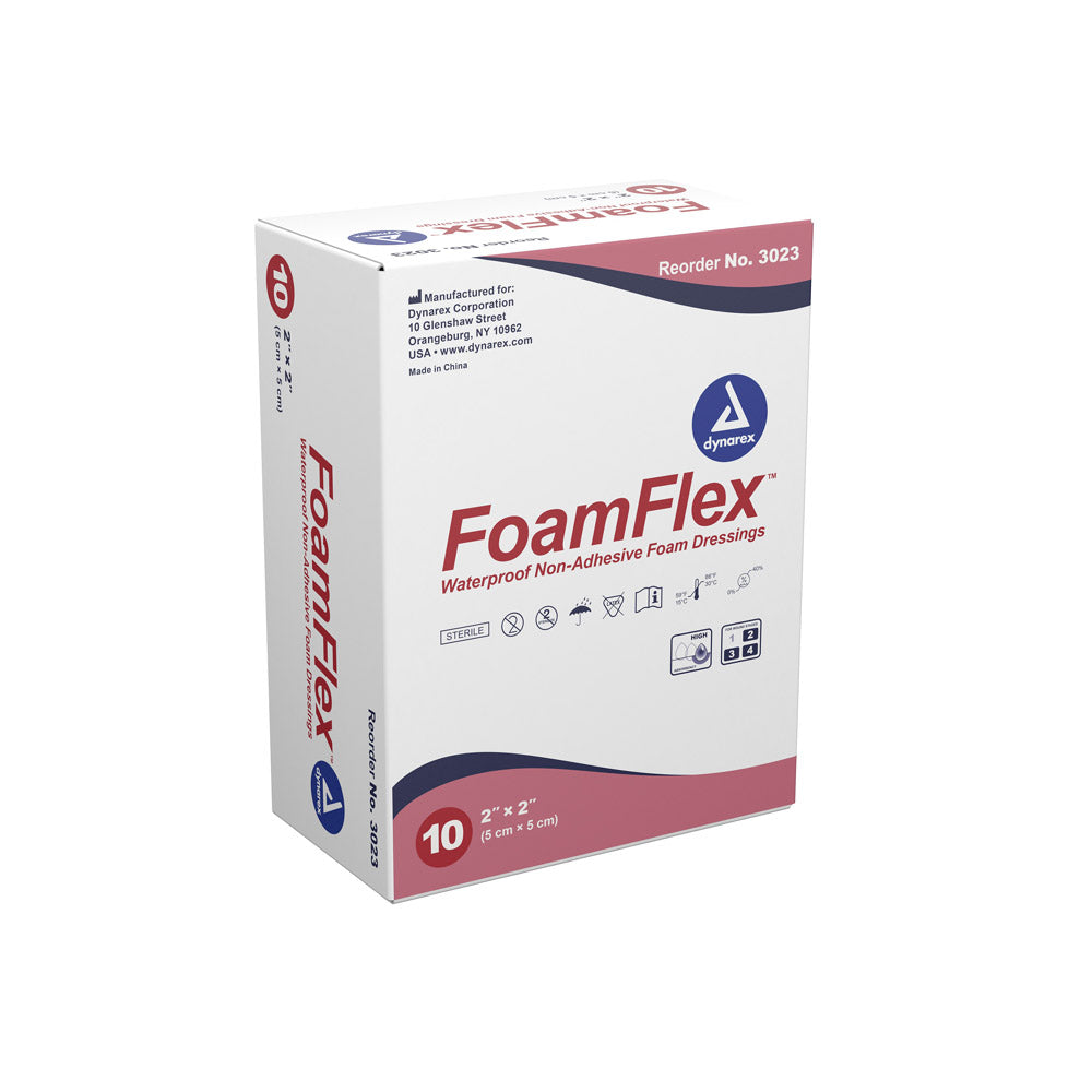 FoamFlex? Non-Adhesive Waterproof Foam Dressing