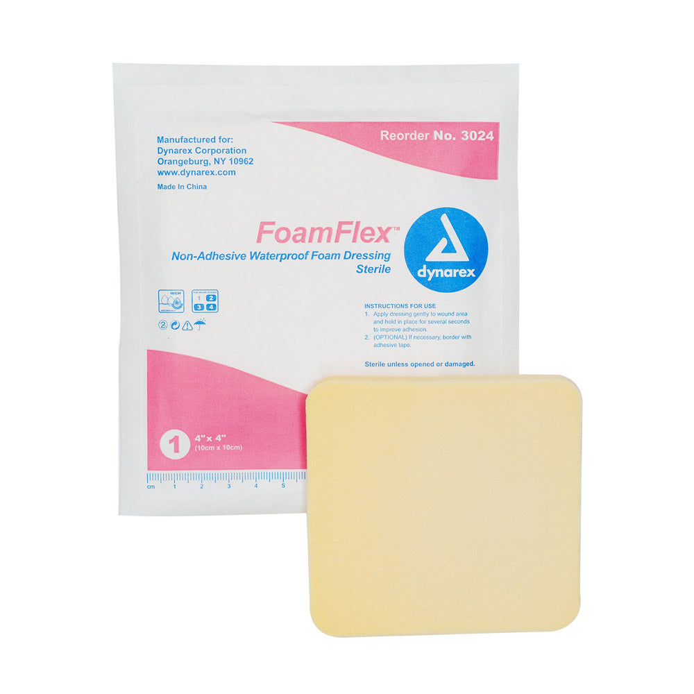 FoamFlex? Non-Adhesive Waterproof Foam Dressing