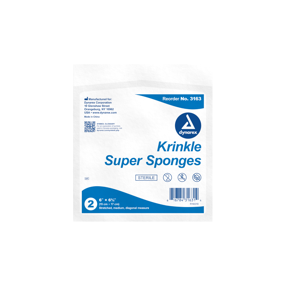 Krinkle Gauze Roll, 4.5" x 4.1yd Non-Sterile