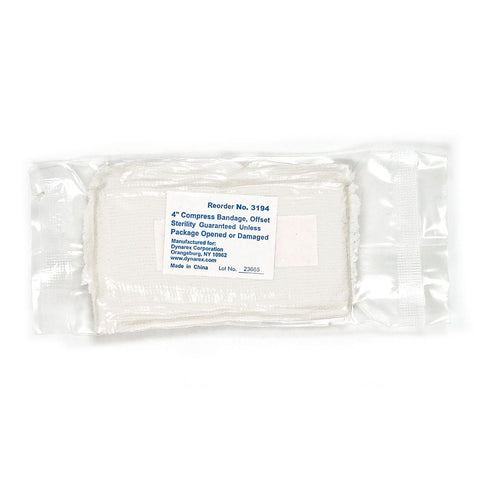 Compressed Krinkle Gauze Bandage - Sterile, 4.5" x 4.1yd
