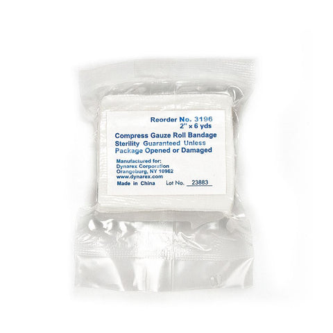 Compressed Krinkle Gauze Bandage - Sterile, 4.5" x 4.1yd