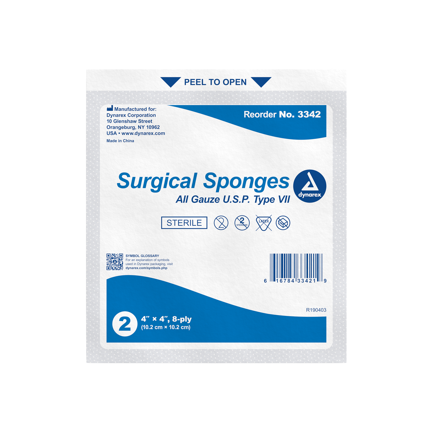 Surgical Gauze Sponge Sterile