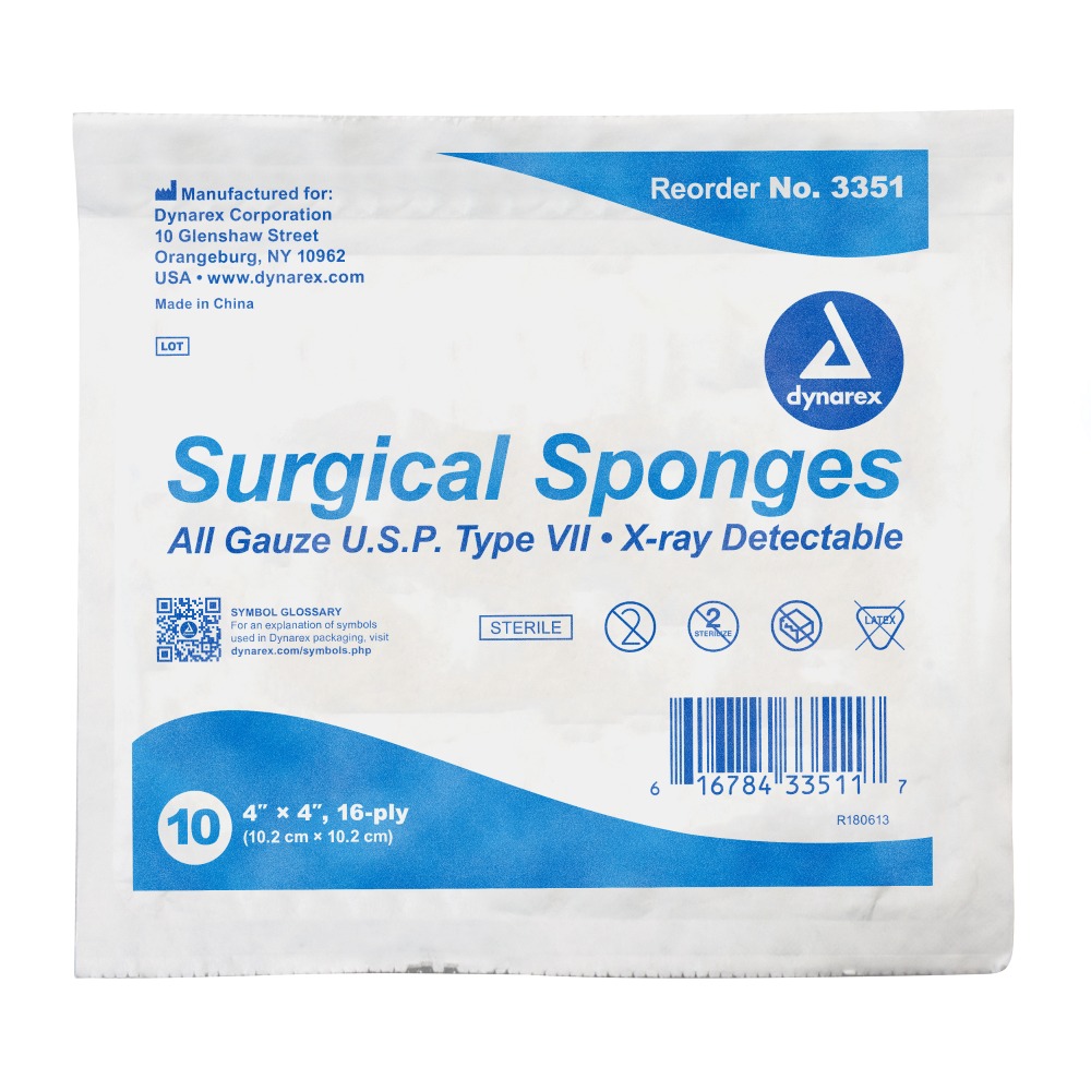 Surgical Gauze Sponge Sterile