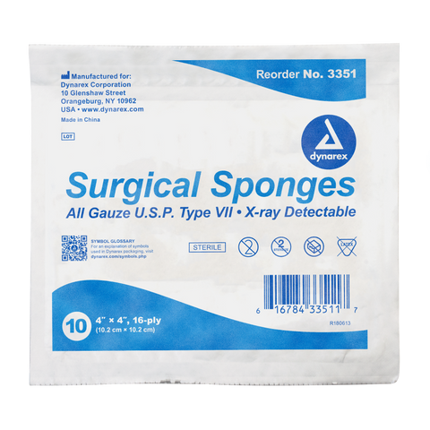 Surgical Gauze Sponge Sterile