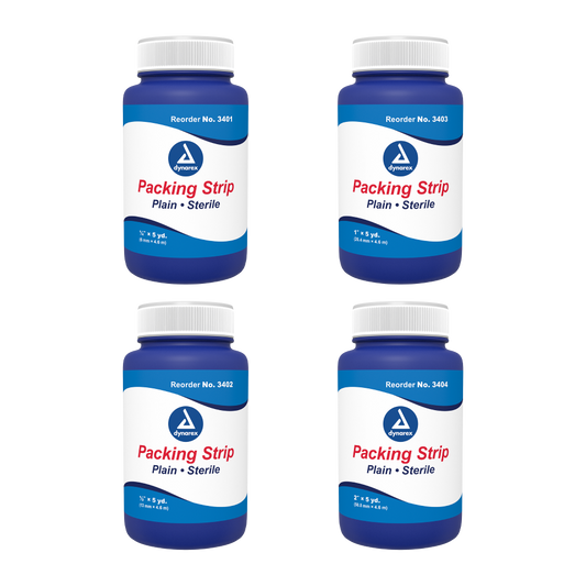 Packing Strips Plain, Sterile