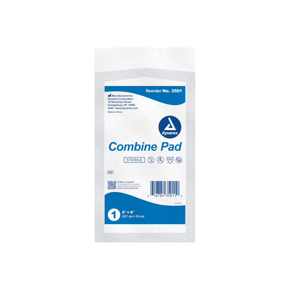 Combine Pads - Non-Sterile - (5ƒ?? x 9ƒ??, 8ƒ?? x 10ƒ??, 8ƒ?? x 7 1/2ƒ??)