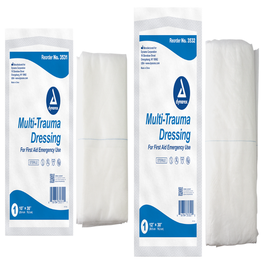 Multi-Trauma Dressing, Sterile - (10" x 30", 12" x 30")