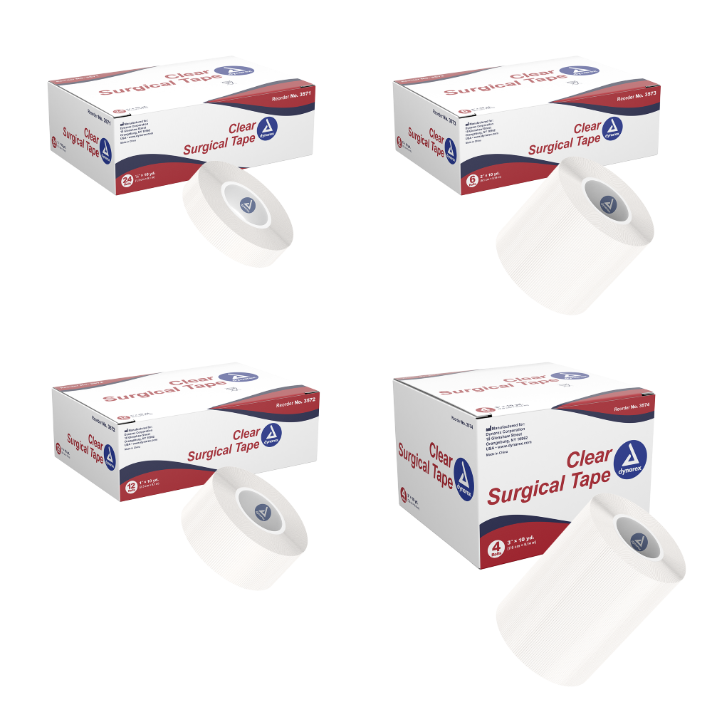 Surgical Tape Transparent, 1" x 10 yds
