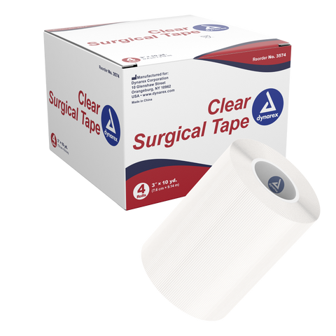 Surgical Tape Transparent, 1" x 10 yds