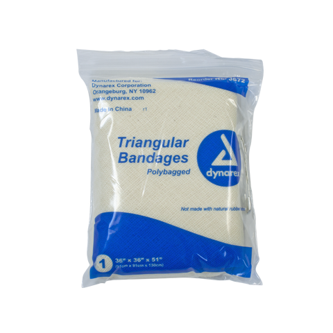 Triangular Bandage, Non-Woven 40" x 40" x 56"