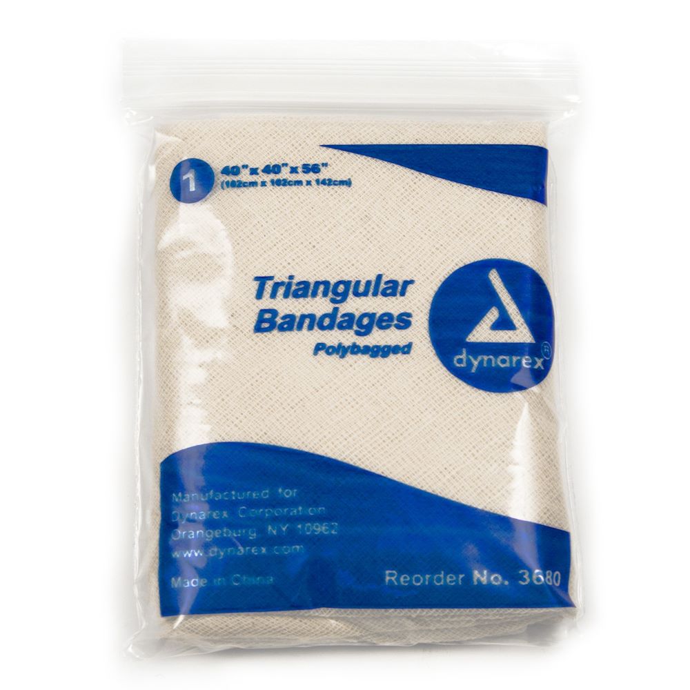 Triangular Bandage, Non-Woven 40" x 40" x 56"