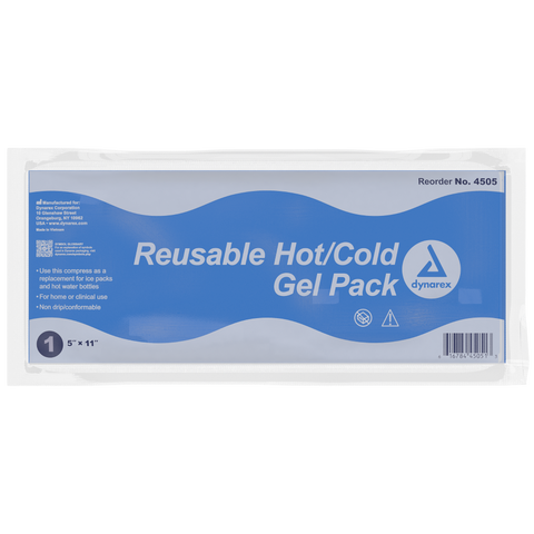 Reusable Hot Cold Gel Packs, 5" x 11"