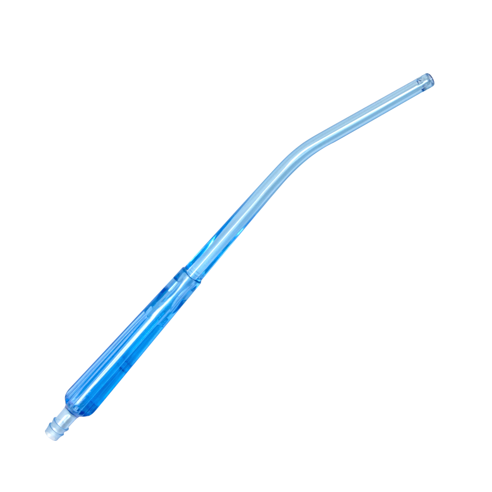 Yankauer with Suction Tubing Bulb Tip Non-Vented, 1/4x6
