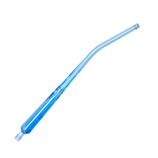 Yankauer with Suction Tubing Bulb Tip Non-Vented, 1/4x6