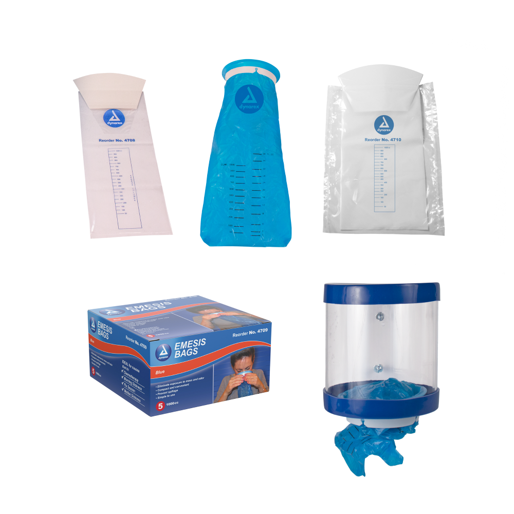 Emesis Bag - 5bags/box Blue