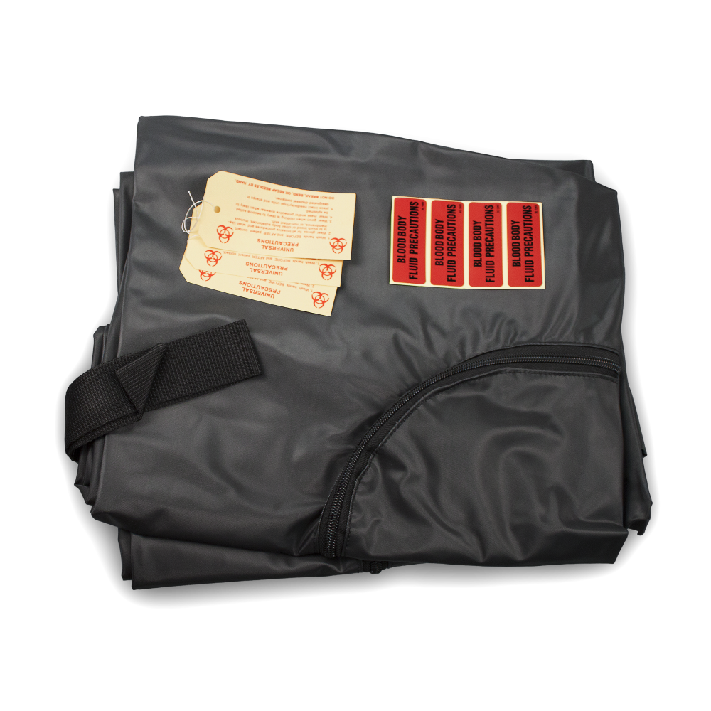 Dynarex? Heavy Duty Black Body Bags (Adult 36" x 90")