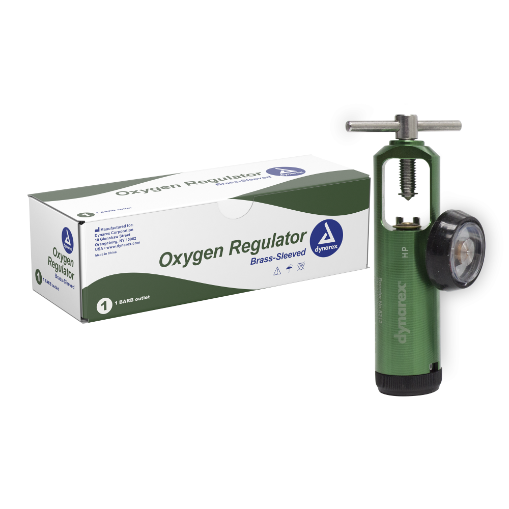 CGA Mini Oxygen Regulator - (0-4, 0-8, 0-15, 0-25) LPM