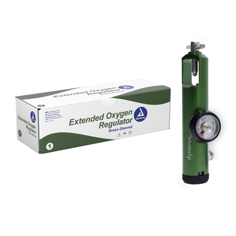 CGA Mini Oxygen Regulator - (0-4, 0-8, 0-15, 0-25) LPM