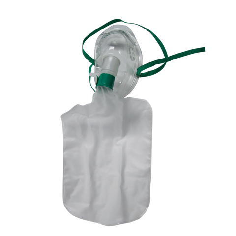 Oxygen Mask Elongated - Adult Medium Concentration, Adult-High Concentration, Pediatric-High Concentration