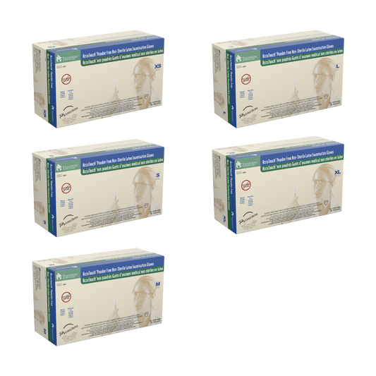 AccuTouch? Latex Exam Gloves, Powder-Free