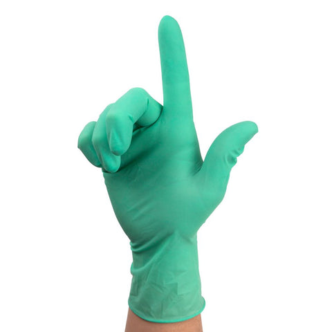 Aloetex? Latex Exam Gloves with Aloe- Powder-Free