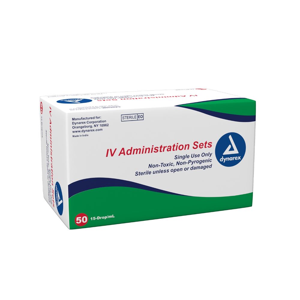 Buy IV Administration Sets | Dynarex Products | DMG Medical Supply