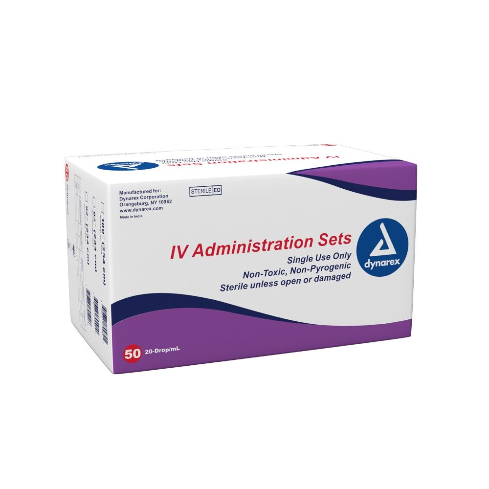 Buy IV Administration Sets | Dynarex Products | DMG Medical Supply
