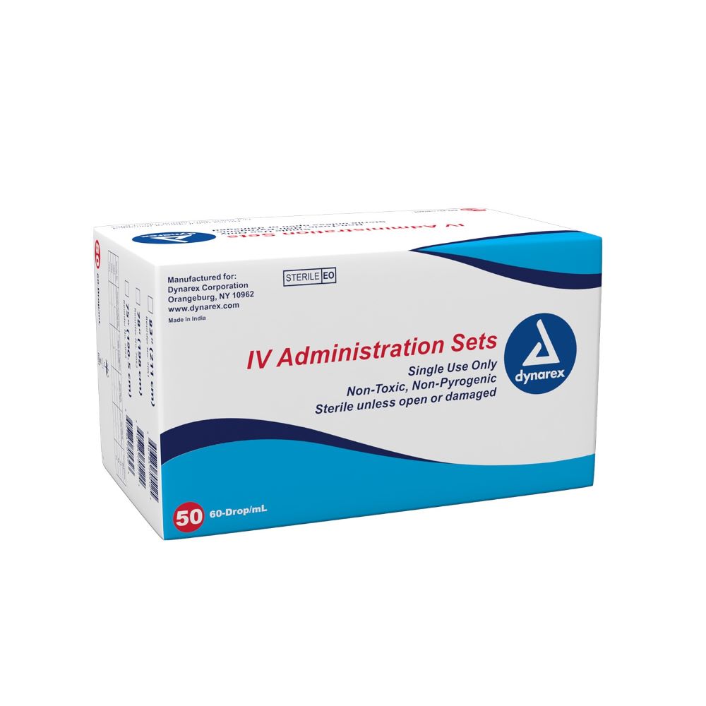 Buy IV Administration Sets | Dynarex Products | DMG Medical Supply