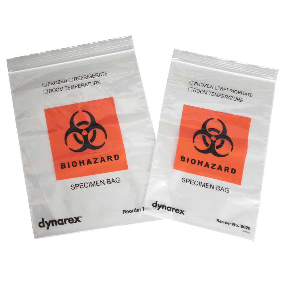 Specimen Bags, 8" x 10", 2mil