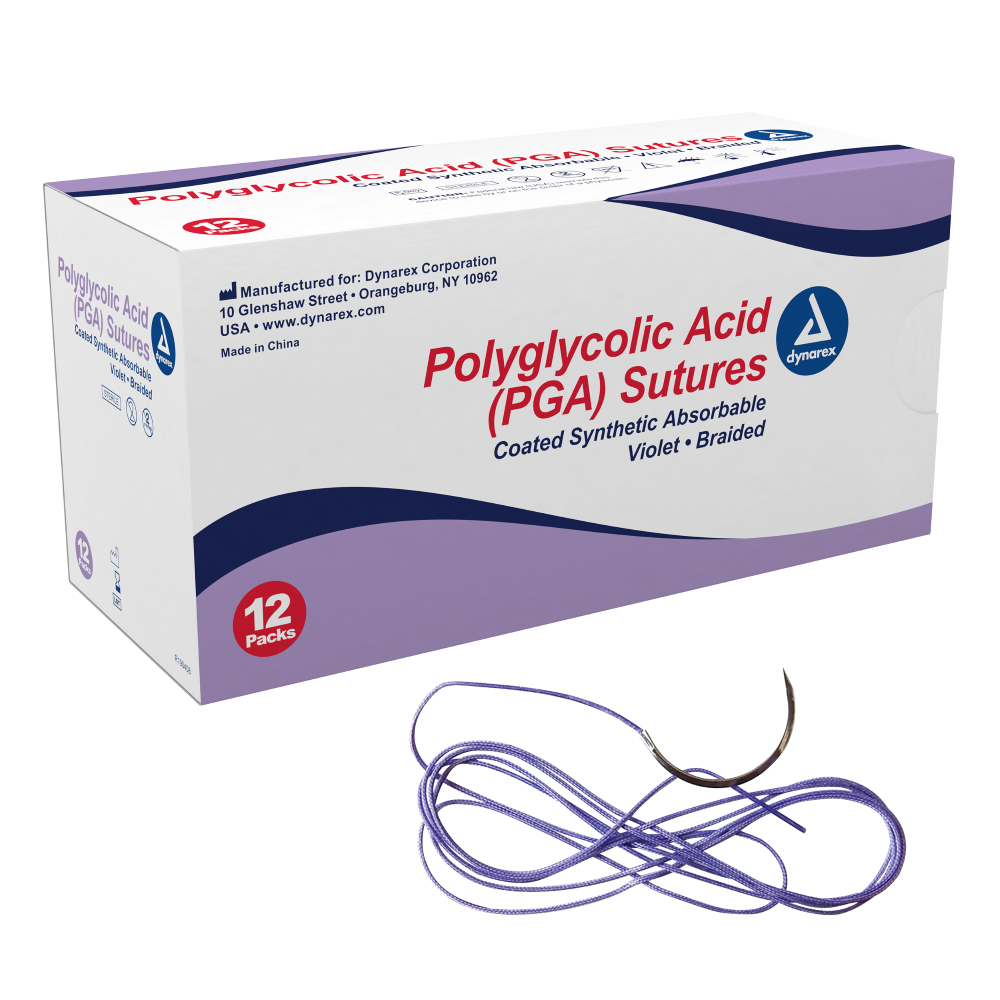 Braided (PGA) Suture-Absorbable-Synthetic, Violet