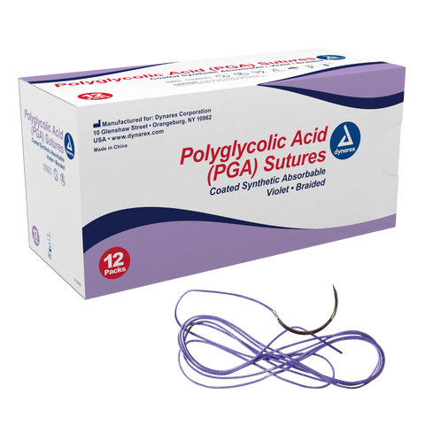 Braided (PGA) Suture-Absorbable-Synthetic, Violet
